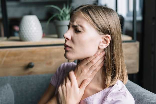 Полоскание горла при воспалении лимфоузлов